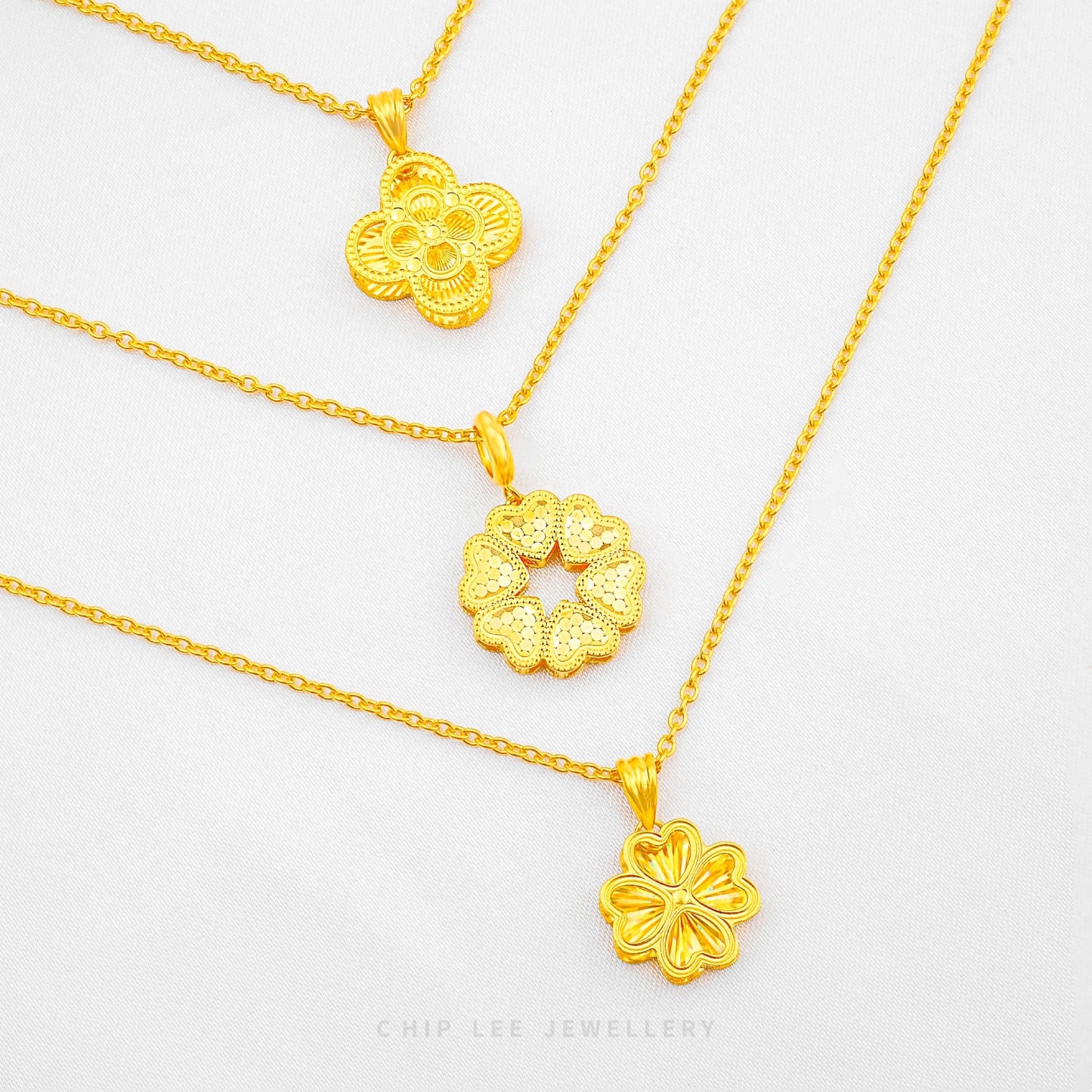 6 Hearts Pendant