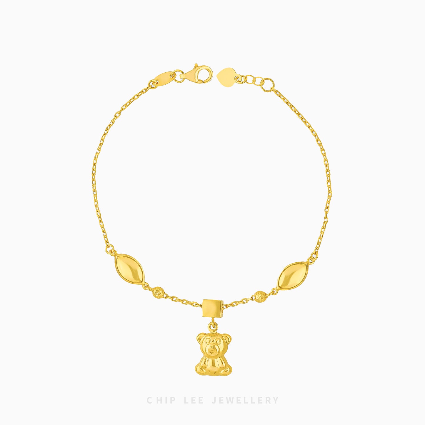 Teddy Bear Charm Bracelet