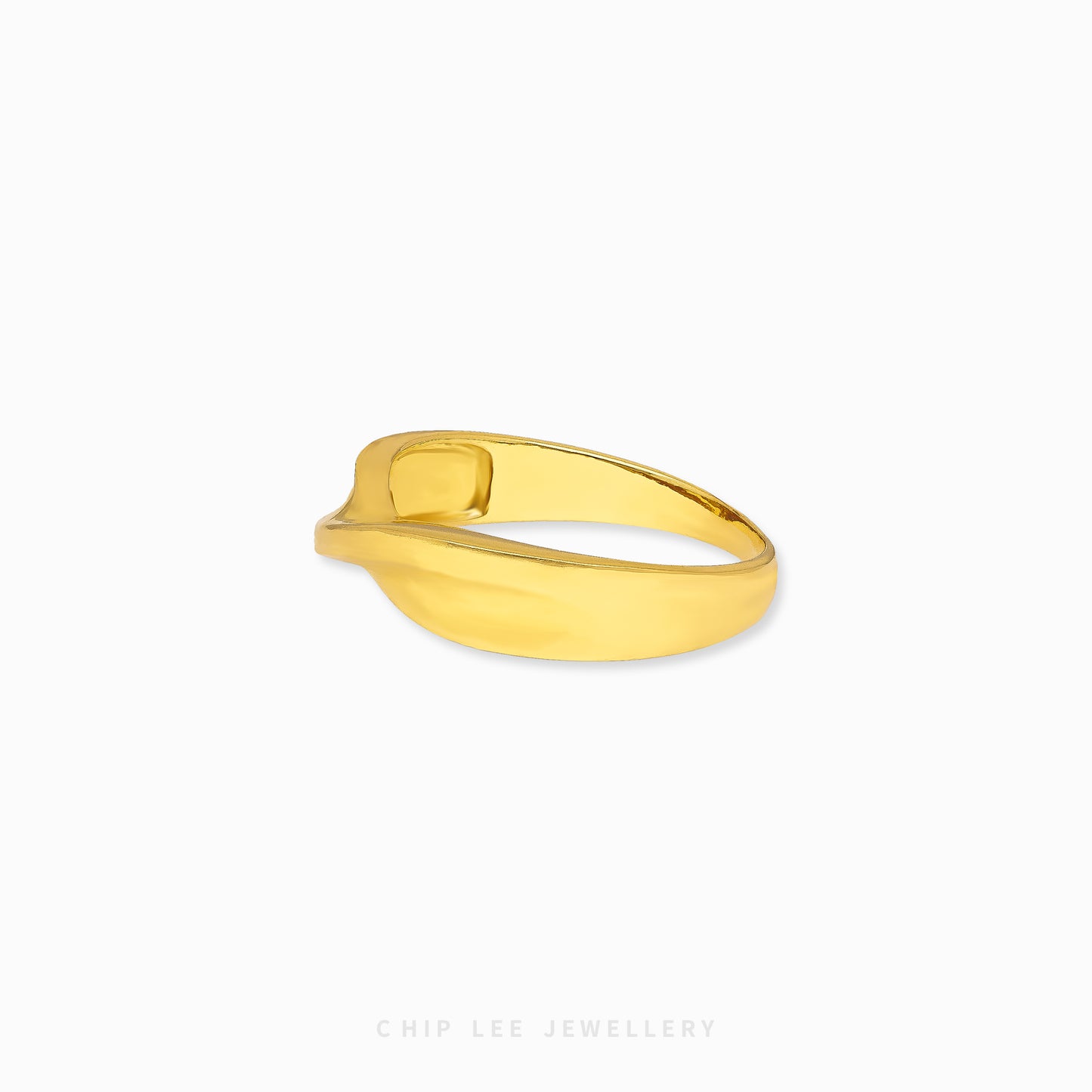 Simple Gold Twist Ring