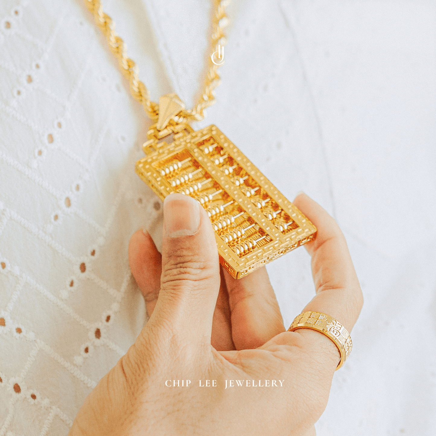 Abundance Abacus Pendant