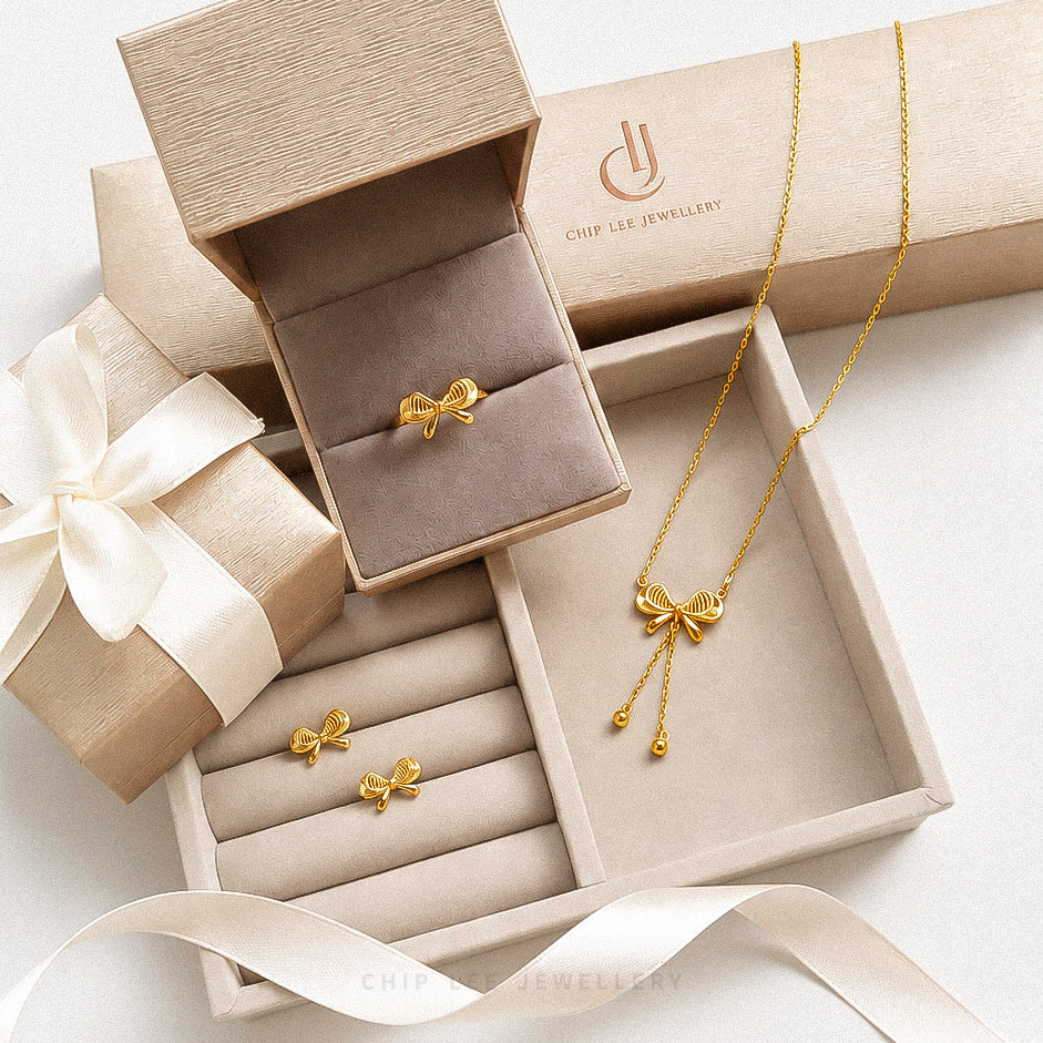999 Pure Gold Kurdele Studs