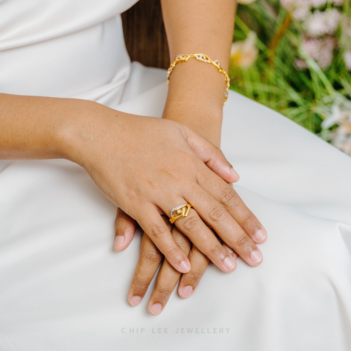 Duo Tone Turkish Design Bracelet - Chip Lee Jewellery