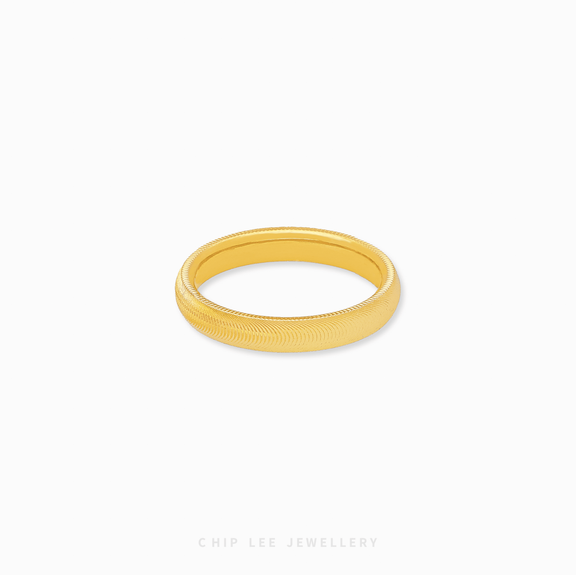 916 Gold Gleam Ring by Chip Lee Jewellery, featuring a minimalist design with a sleek, polished finish, adding subtle elegance to any outfit.