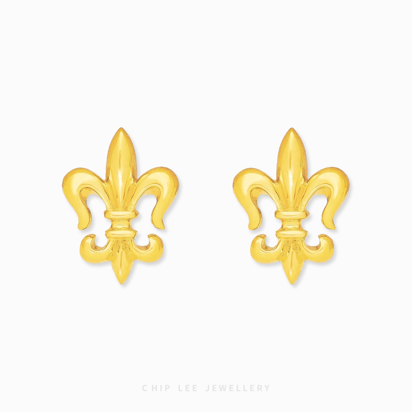 Classy Trident Stud Earring - Chip Lee Jewellery