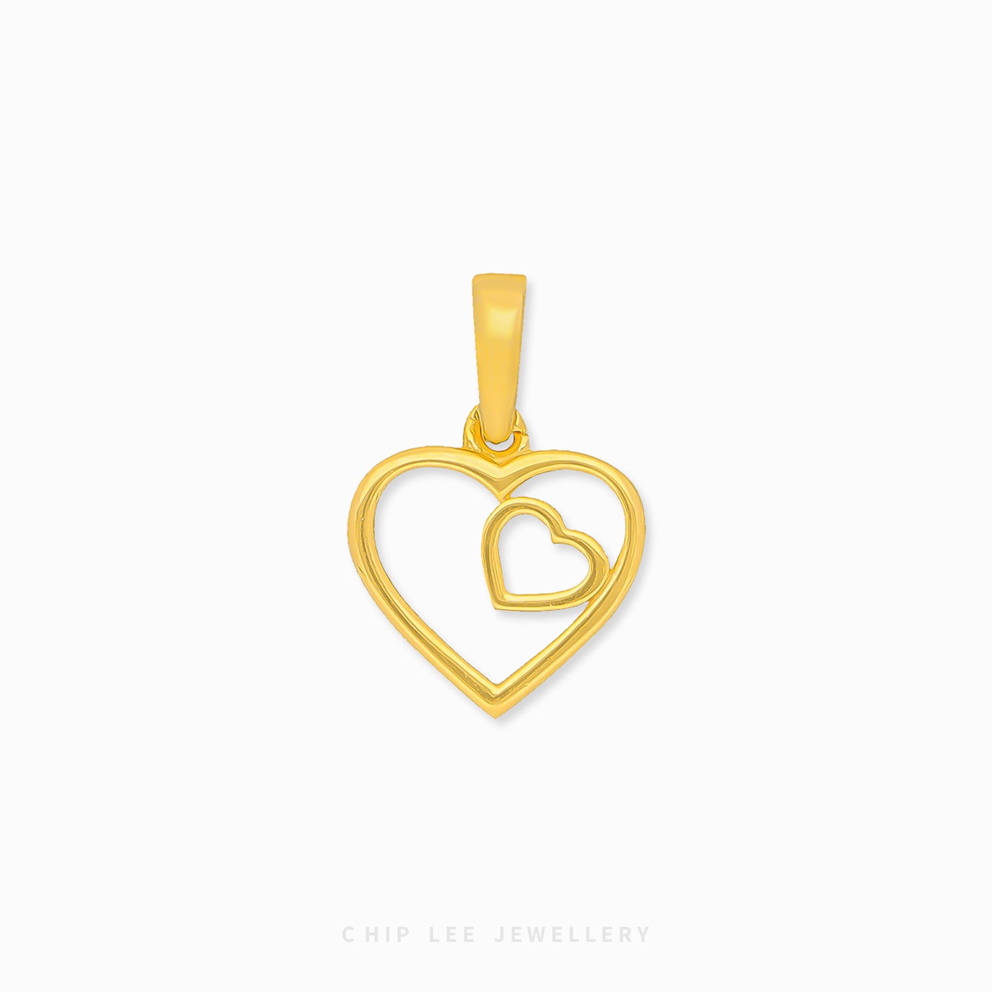 Double Heart Pendant