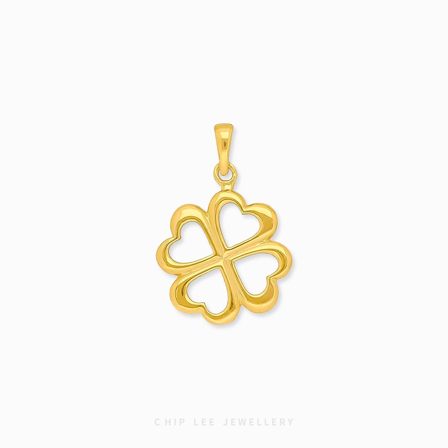 Clover Heart Pendant