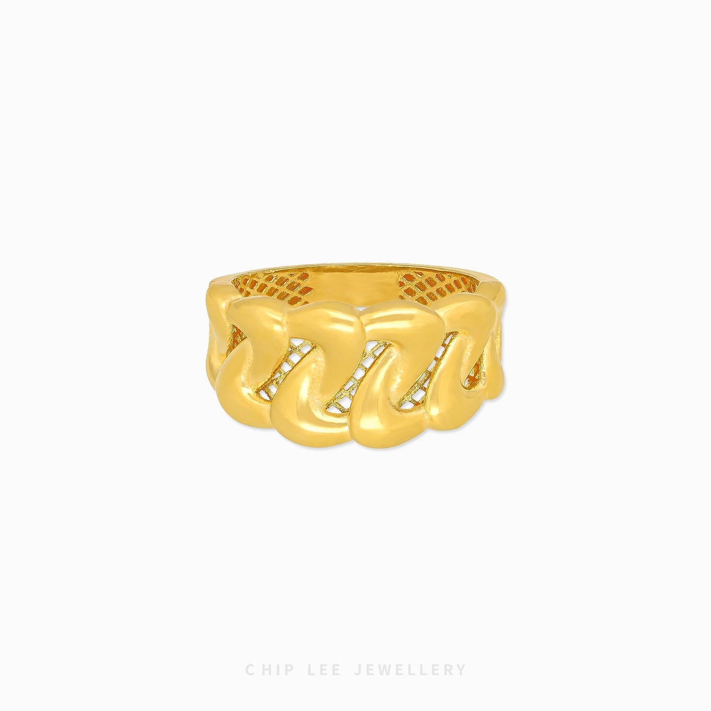 Classic Chain Loop Ring