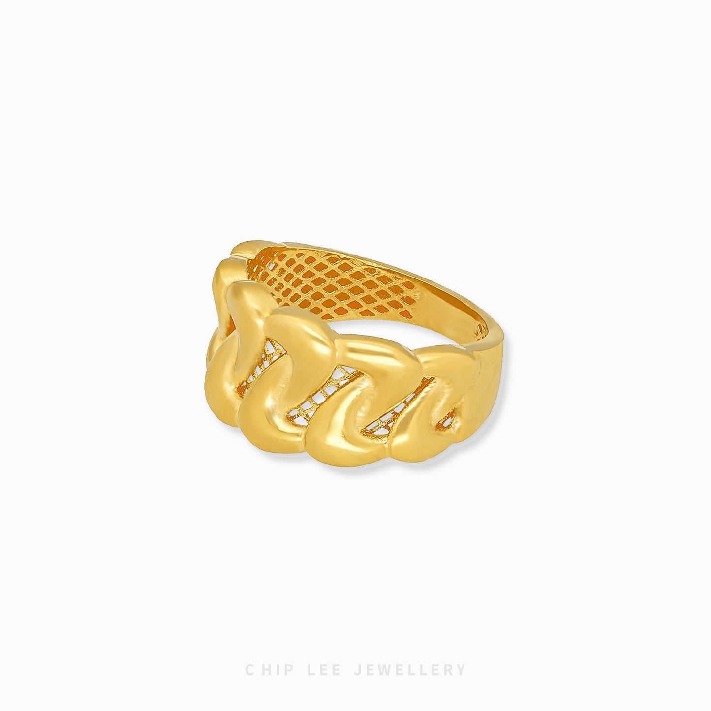 Classic Chain Loop Ring