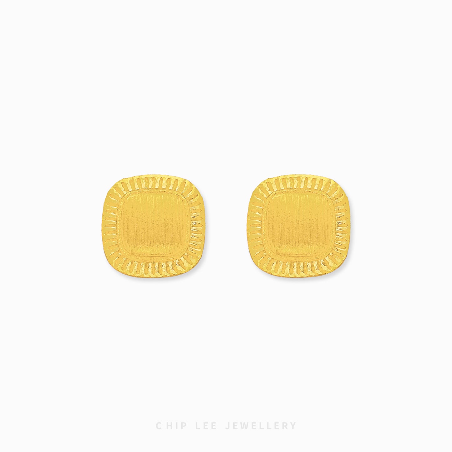 999 | 24K Gold Kare Studs