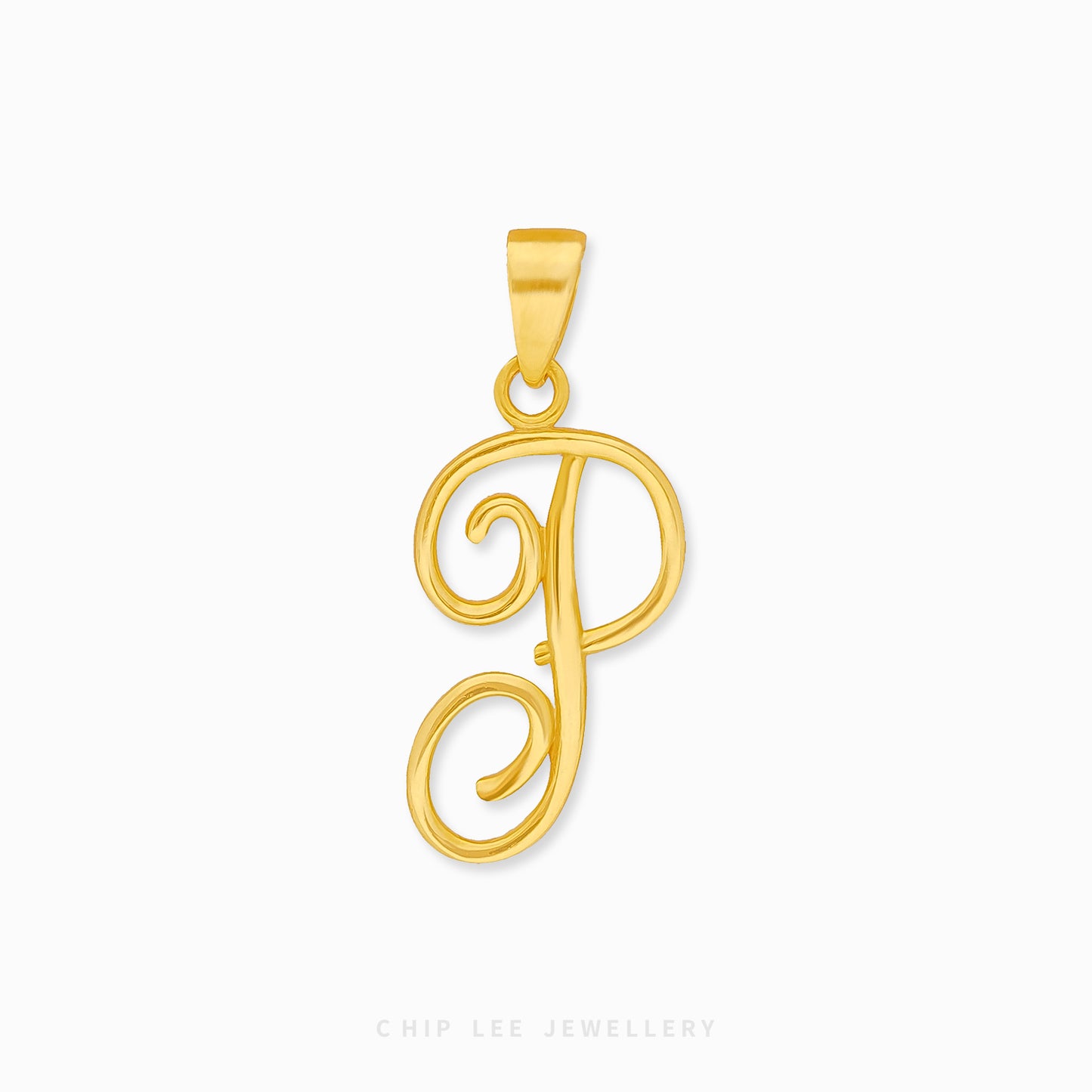 Cursive Alphabet Pendant