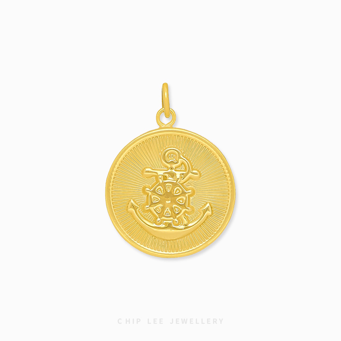 Double Sided Anchor Pendant