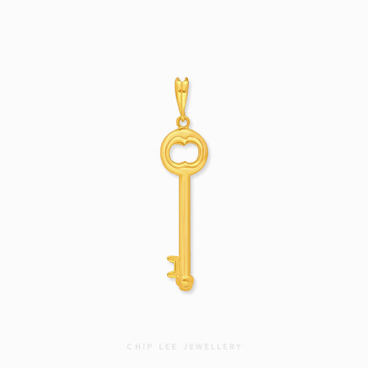 Classic Key Pendant - Chip Lee Jewellery