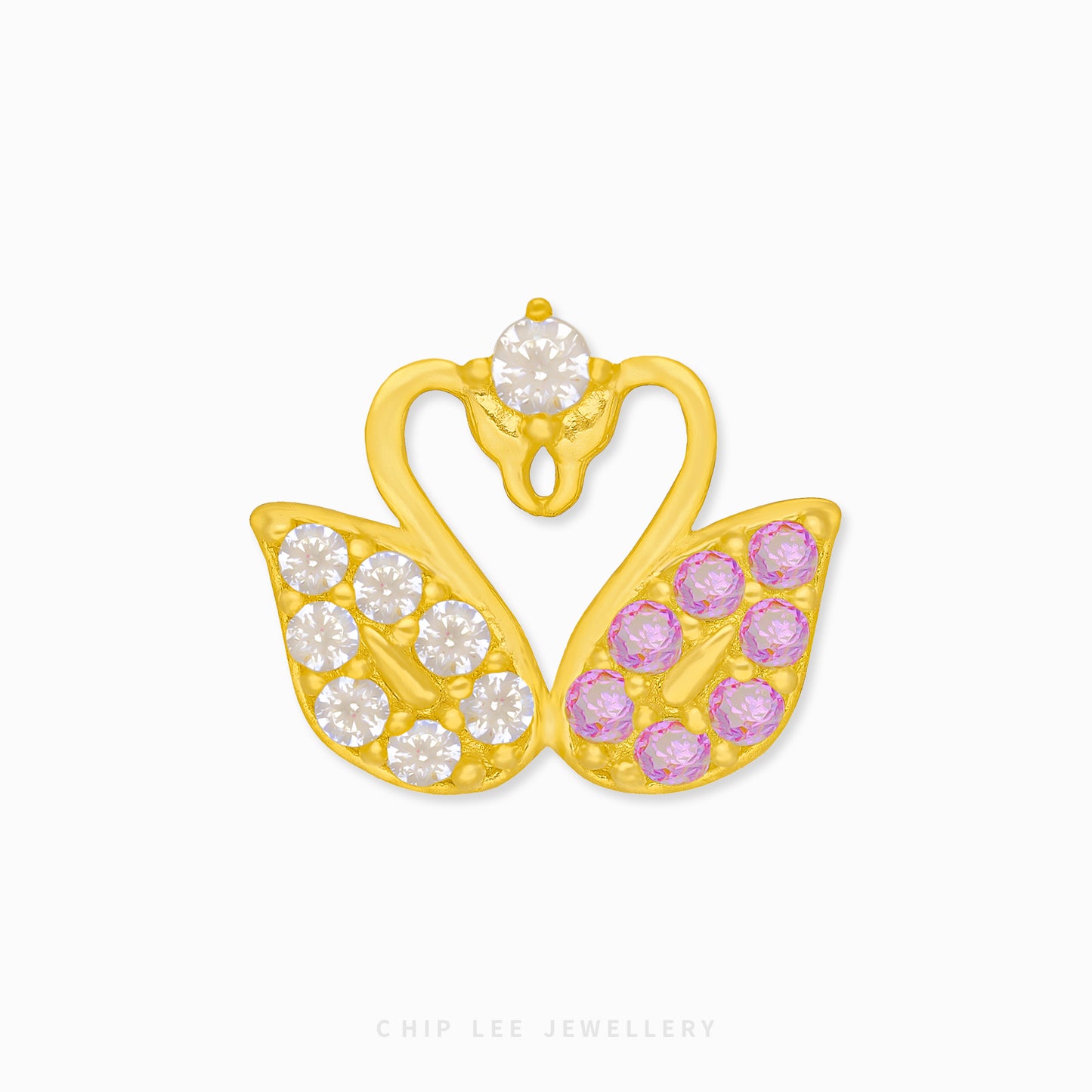 Double Swan Charm