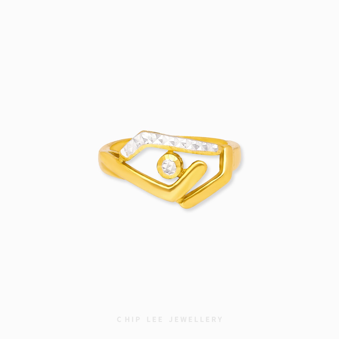 Duo Tone Greco Ring