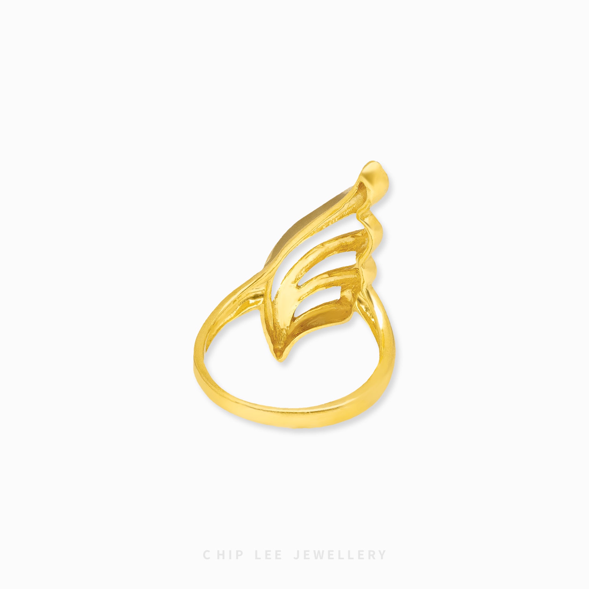 Duo Tone Wing Ring - Chip Lee Jewellery