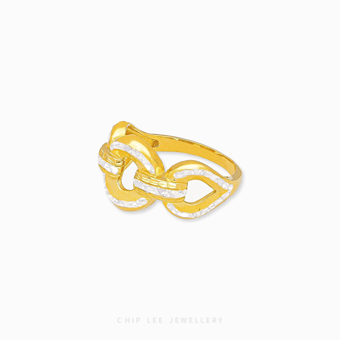 Duo Tone Oracle Ring