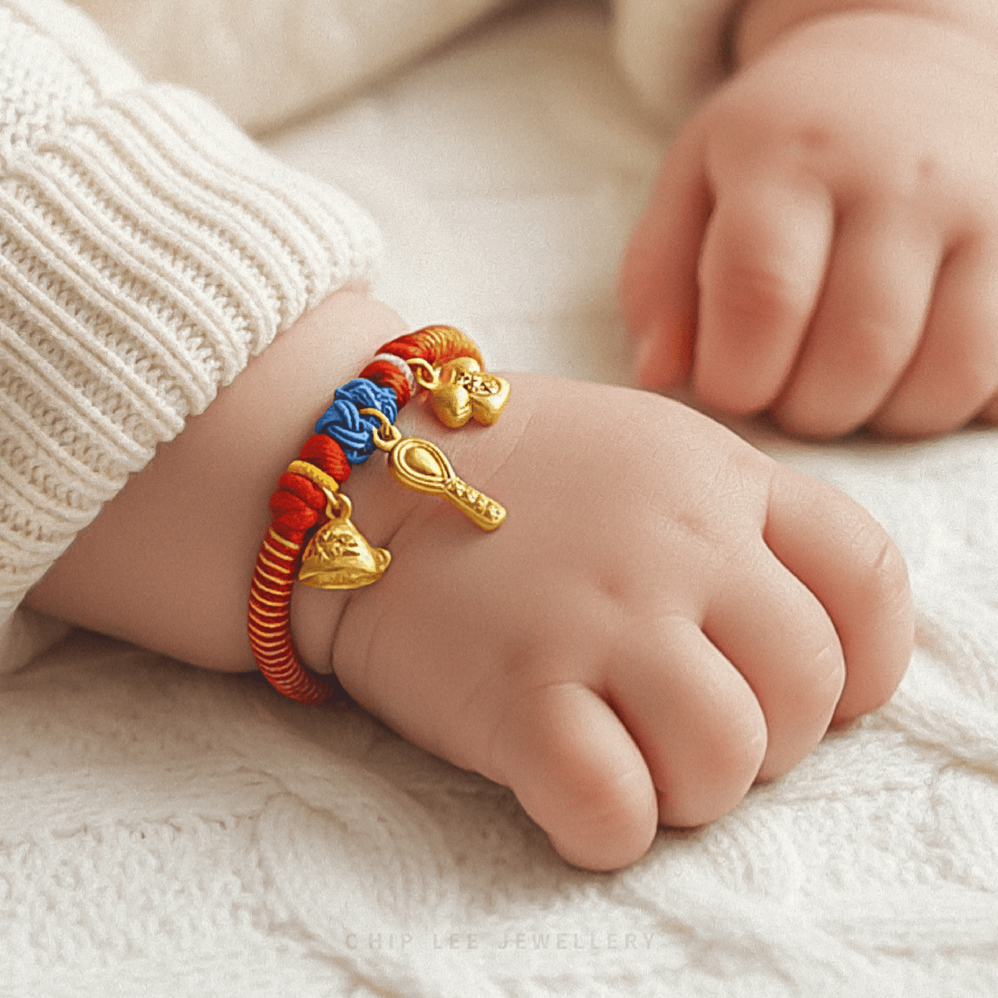 999 Pure Gold Safety Baby Bracelet