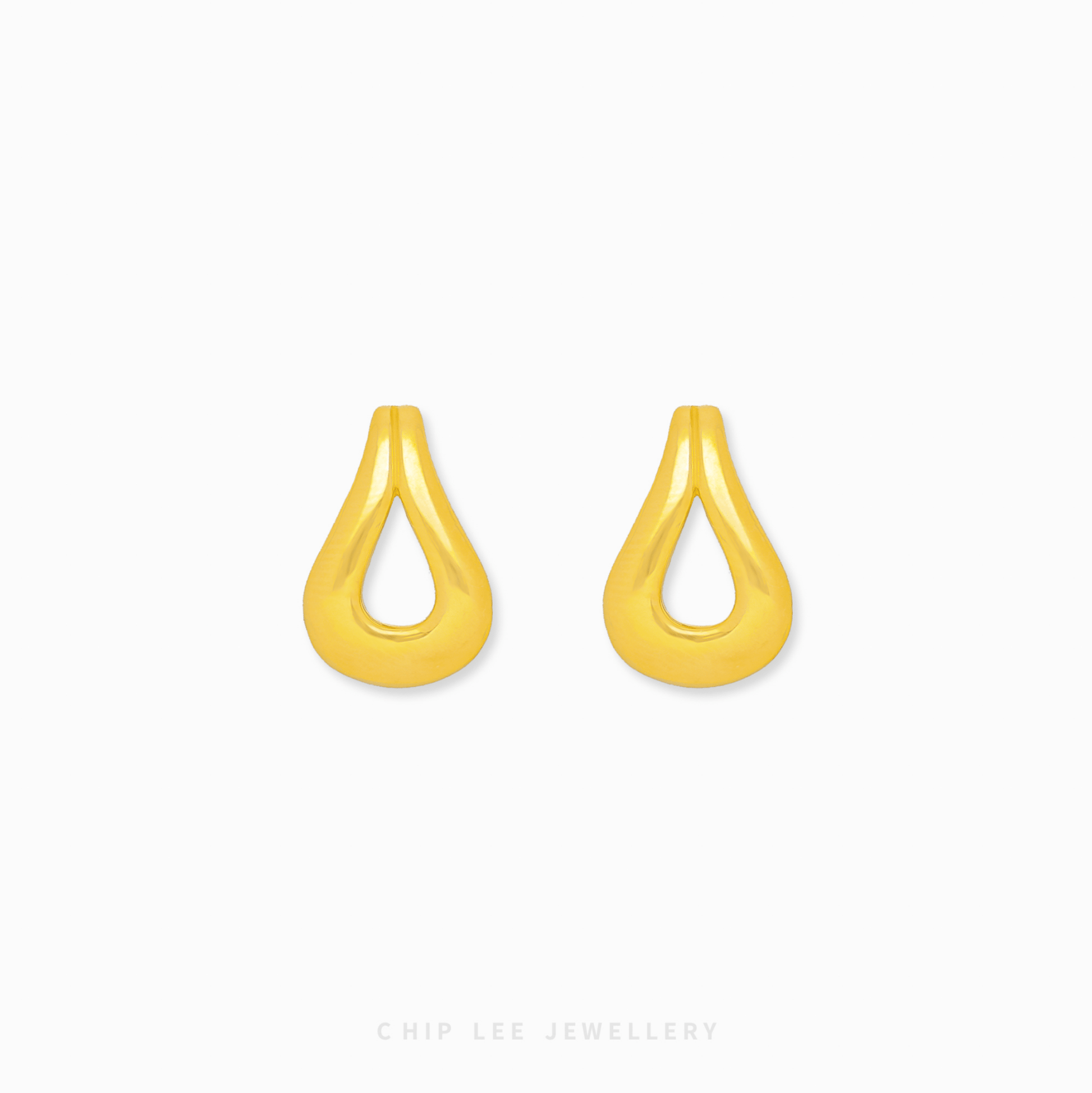 Classic Dewdrop Earrings with organic form & polished finish. Petite drop earrings for quiet beauty and understated elegance.