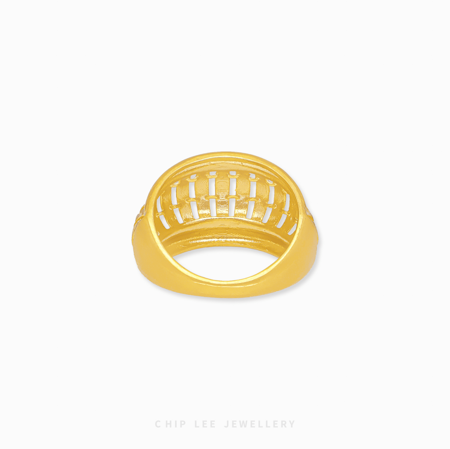 Classic Lantern Duo Tone Ring