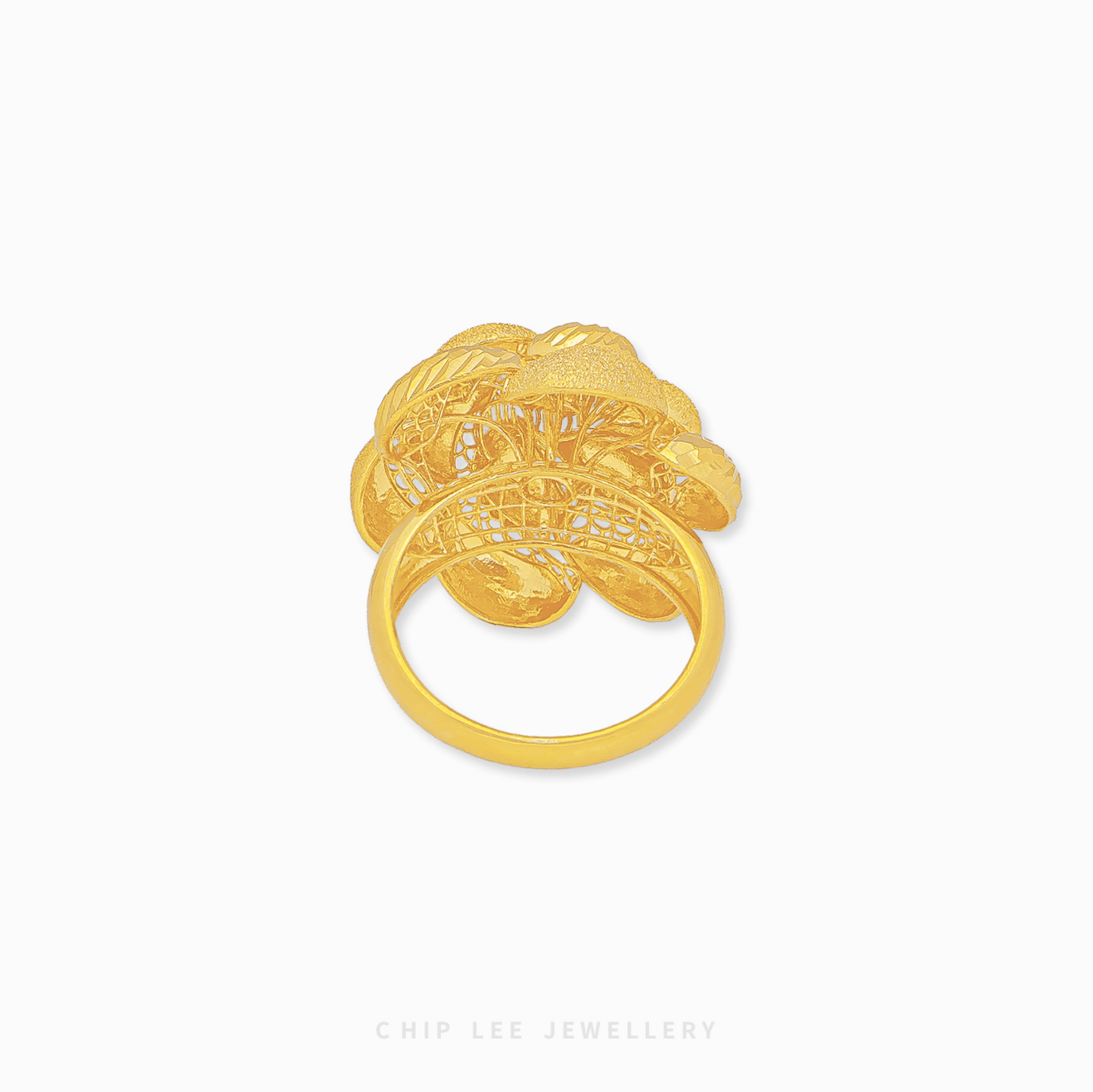 Statement Floral Ring with intricate floral design, elegant craftsmanship, and timeless beauty for modern women.