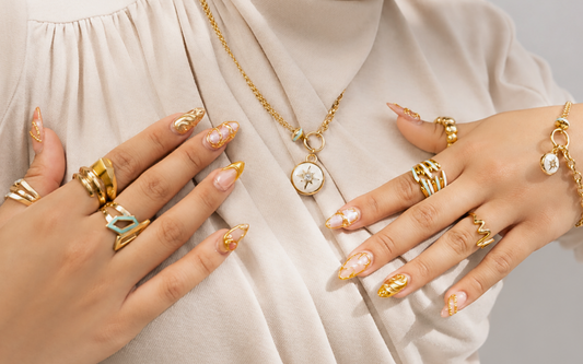 Gem details jewellery