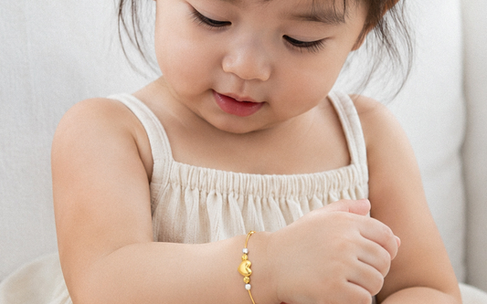 Gold Jewellery for Your Little One's Milestones