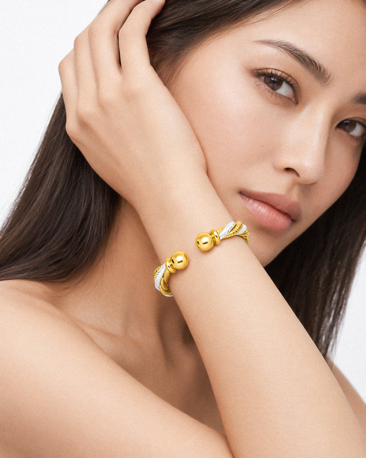 Duo Tone Bangles