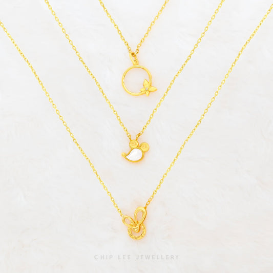 Dainty Butterfly Necklace - Chip Lee Jewellery