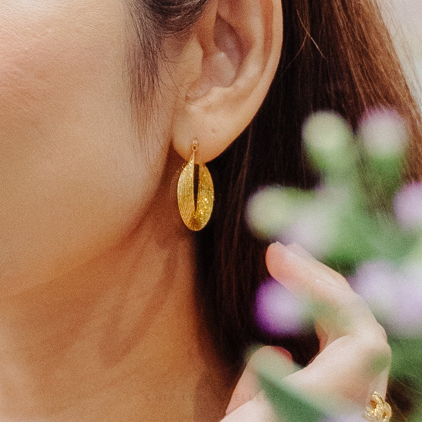 Turkish Design Loop Earring