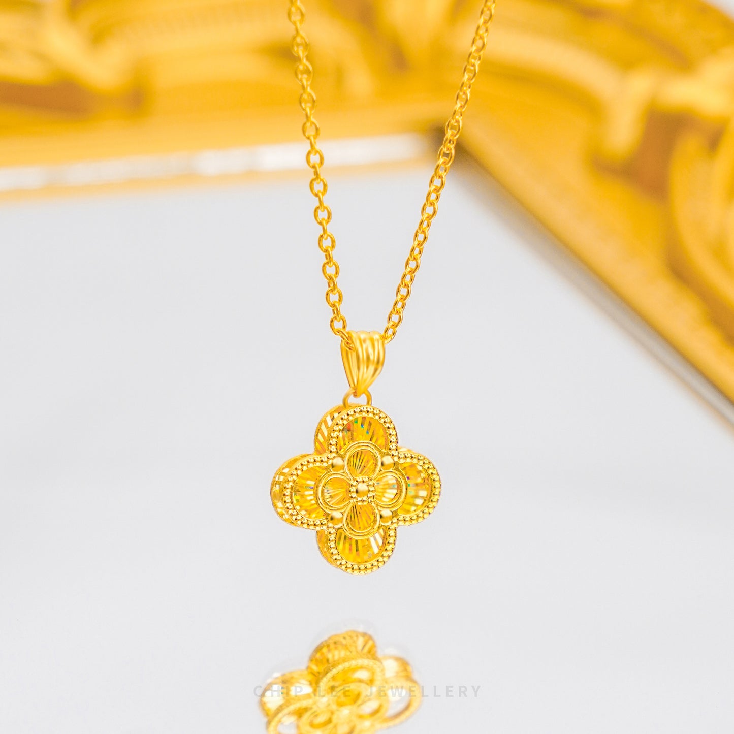 Hollow Clover Pendant