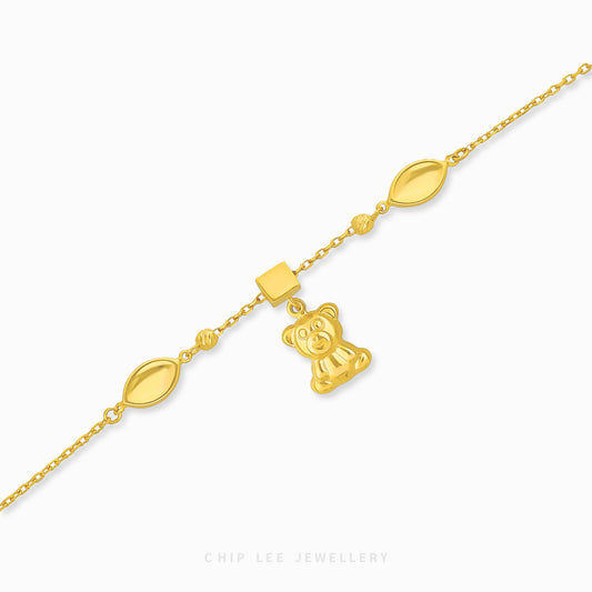 Teddy Bear Charm Bracelet - Chip Lee Jewellery