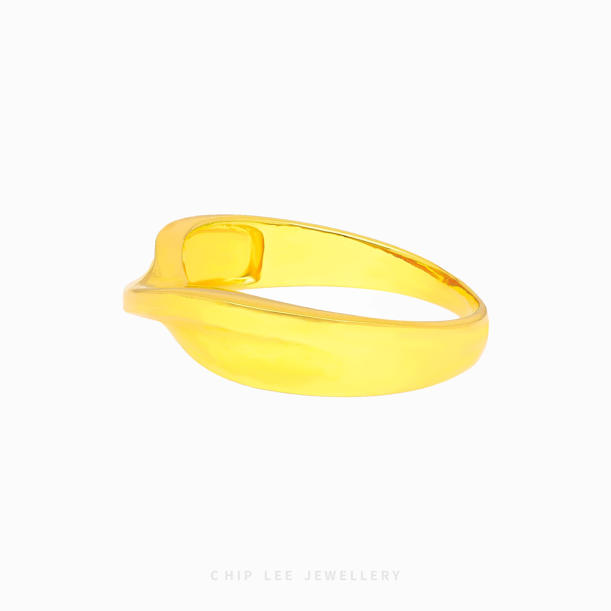 Simple Gold Twist Ring - Chip Lee Jewellery