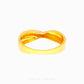 Simple Gold Twist Ring - Chip Lee Jewellery