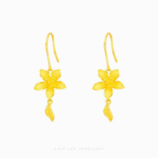 999 Floral Earring