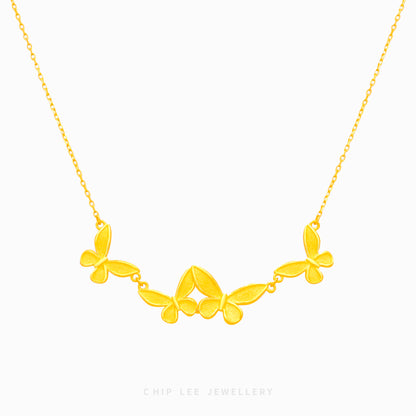 999 Butterfly Necklace - Chip Lee Jewellery