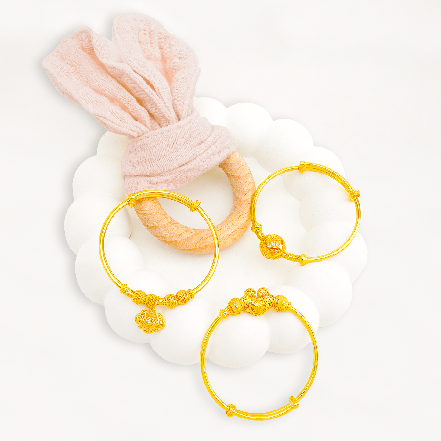 Circle Brilliance(聪明伶俐) Chong Ming Ling Li Baby Bangle