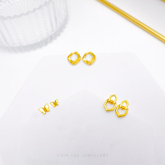 Butterfly Stud Earring