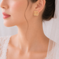 Duo Tone Trinity Studs
