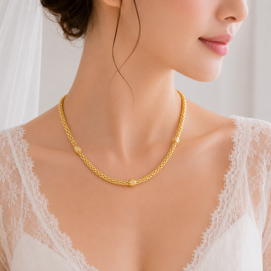 Imperial Weave Chain Necklace