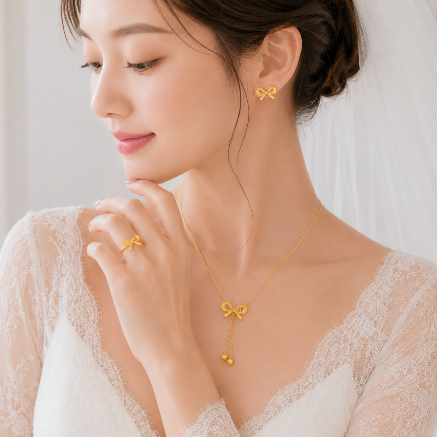 999 | 24K Gold Kurdele Ring