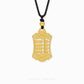 999 Pure Gold Prosperity Abacus Necklace