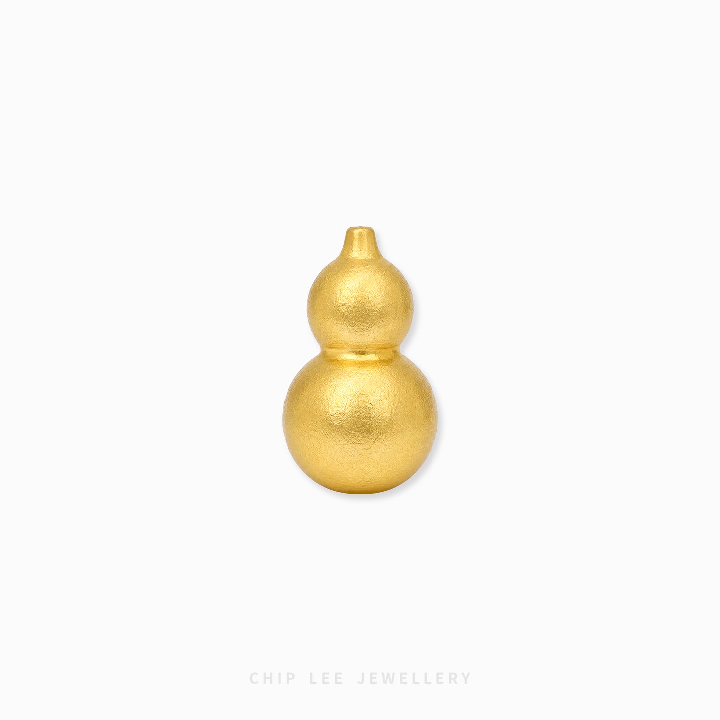 A mini gourd with a textured, hammered finish, centered on a plain white background with 'CHIP LEE JEWELLERY' printed in light gray at the bottom.