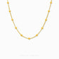 999 Pure Gold Beads Chain Necklace with delicate gold beads in 24K solid gold by Chip Lee Jewellery Singapore