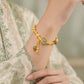 999 Pure Gold Butterfly Charm Bracelet