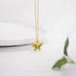 999 Pure Gold Butterfly Gu Fa Jin Necklace, symbolising transformation and hope.
