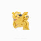 999 Pure Gold Enamel Motorbike Figurine by Chip Lee Jewellery, 24K gold with vibrant enamel detailing, symbolising freedom and luxury