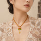999 Pure Gold Ethereal Butterfly Necklace