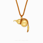 999 Pure Gold Gourd (葫芦) Gu Fa Jin Necklace with traditional gourd motif, symbolsing prosperity and longevity.