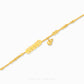 999 Gold Happiness and Prosperity Gu Fa Jin Bracelet with gourd charm and ancient coins symbolising wealth and abundance.