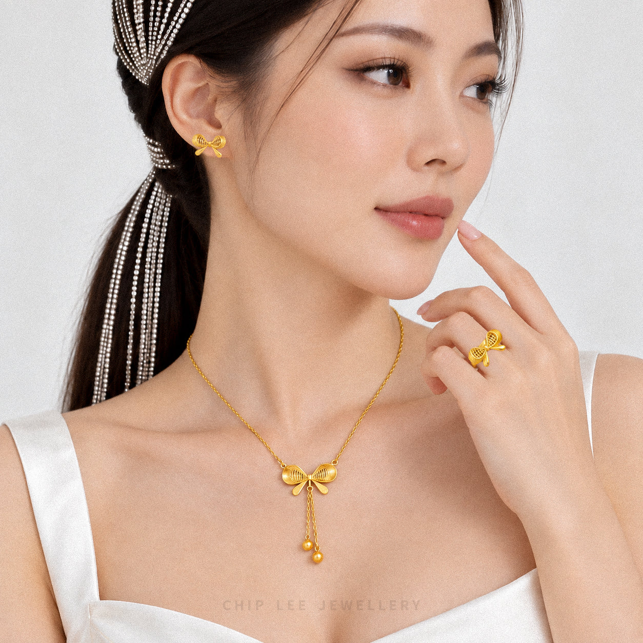 999 Pure Gold Kurdele Ring